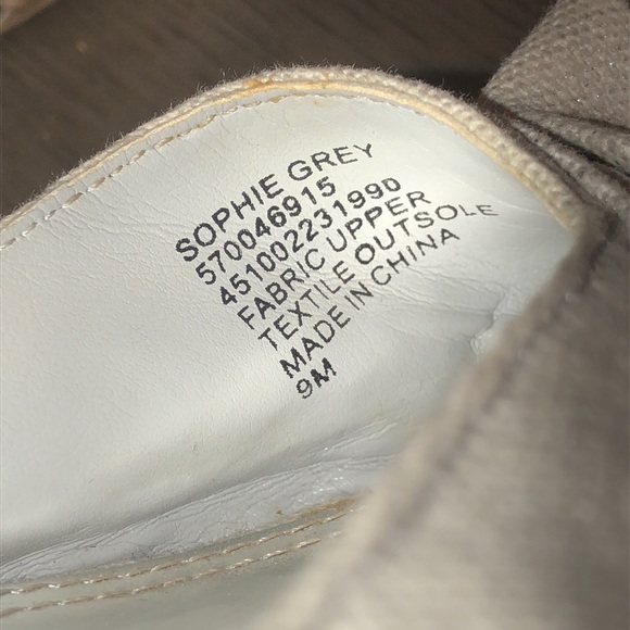 White House Black market￼ grey wedges - Picture 5 of 6